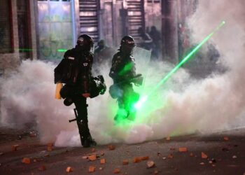 (VIDEOS) Con violencia concluyeron las protestas en el 19M en Bogotá