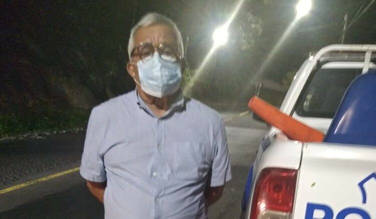 Detienen a exdiputado «Chato» Vargas por conducir en presunto estado de ebriedad