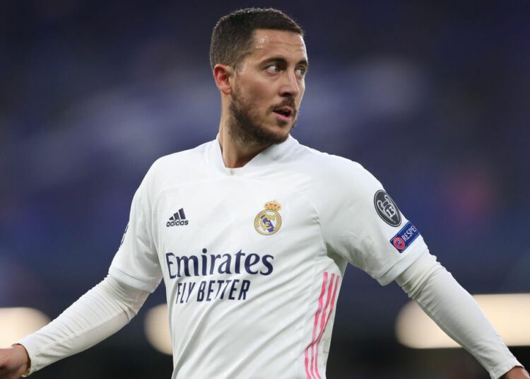 Eden Hazard y el gesto tras la eliminación ante Chelsea que desató la furia de los fans del Real Madrid
