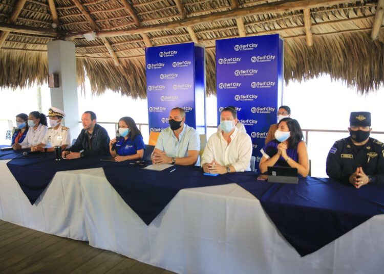 Gabinete de Turismo se reúne para afinar detalles del evento “Surf City El Salvador ISA World Surfing Games 2021”