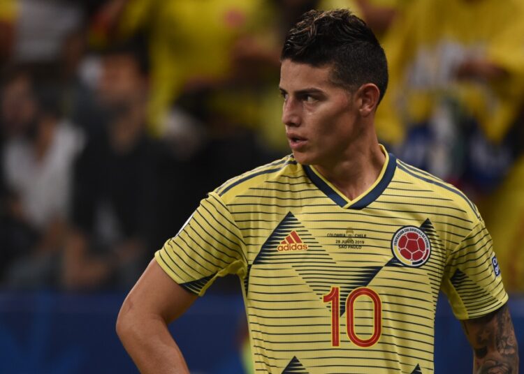 Así reaccionó James Rodríguez tras ser borrado de la convocatoria de la Selección de Colombia