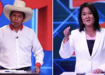 Perú: Keiko Fujimori continúa subiendo en las encuestas y redujo la diferencia con Pedro Castillo a menos del 3%