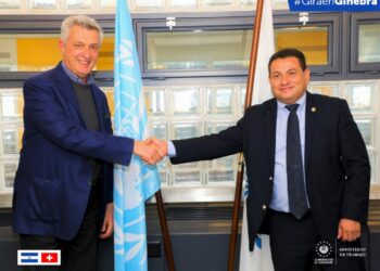 Ministro Castro sostiene reunión con Alto Comisionado de las Naciones Unidas para coordinar proyecto de empleos juveniles