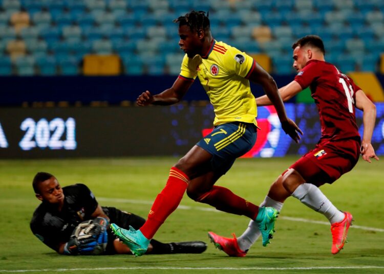 Colombia y Venezuela empatan en la fase de grupos de la Copa América