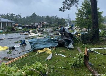 (VIDEO) Tormenta Claudette deja inundaciones y tornados en EE.UU.