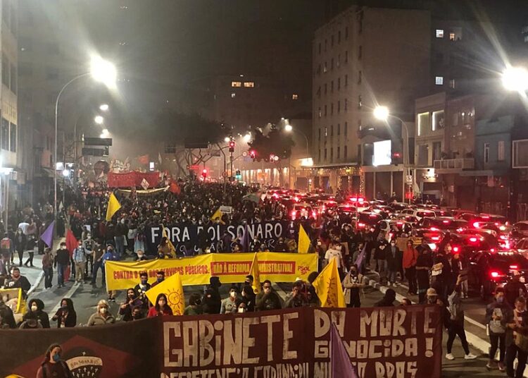 Protestas en Brasil contra Bolsonaro y su gestión de la pandemia cuando el país supera el medio millón de muertes por covid-19