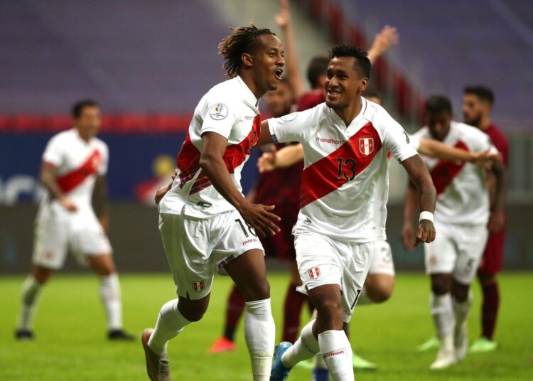 Perú le gana a Venezuela y la elimina de la Copa América 2021