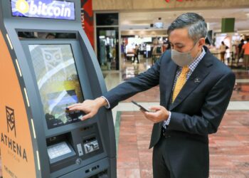 Inauguran cajero electrónico de Athena Bitcoin en centro comercial