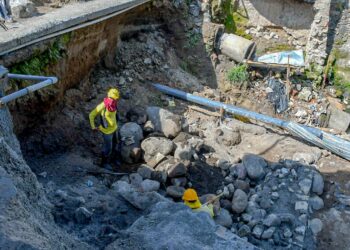 Trabajos de construcción en comunidad Darío González son supervisados por el MOP