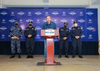 Gabinete de Seguridad presenta la captura de pandillero acusado de homicidio y robo agravado