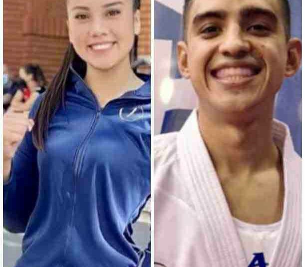 Los karatecas salvadoreños Gabriela Izaguirre y Alejandro Jurado se quedan sin boleto olímpico
