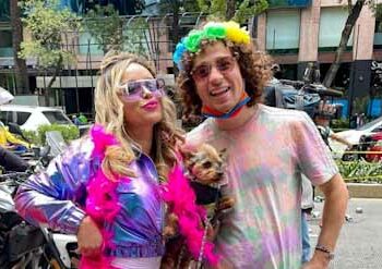 Luisito Comunica denunció que sufrió intento de robo durante la marcha LGTBQ+