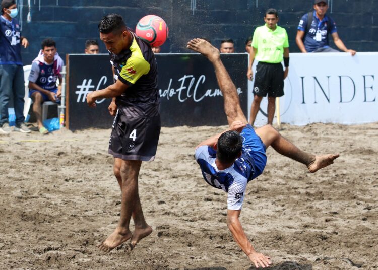 Barra de Santiago quiere sellar su clasificación a los cuartos de final del fútbol playa