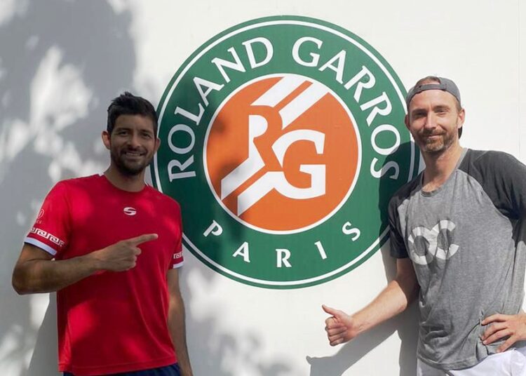 Marcelo Arévalo está listo para debutar en el Roland Garros