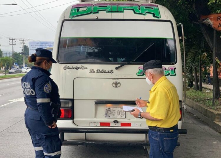 Vmt Verifica Que Transporte Colectivo Cumpla Con Medidas De Bioseguridad Y Reglamento De 3800