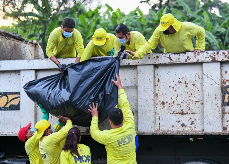 Recolectan 213 toneladas de desechos sólidos en Apopa