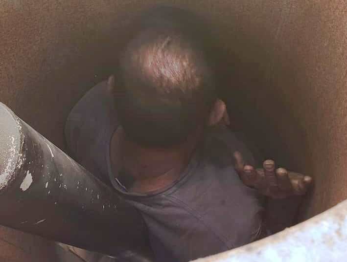 Un hombre bajo los efectos de las drogas queda atrapado dos días dentro de un ventilador en un viñedo de California