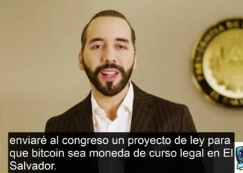 VIDEO | Presidente Bukele presentará proyecto de ley para que Bitcoin sea moneda de curso legal en el país