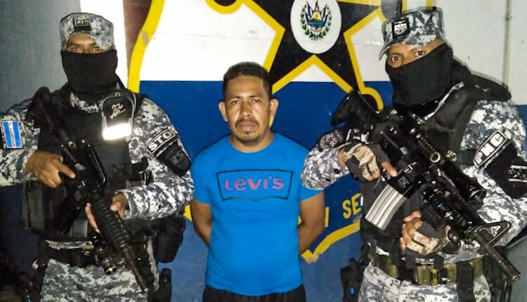 PNC captura a delincuente que se escondía en Ahuachapán