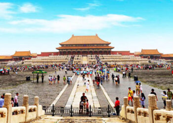 Un hombre recrea la Ciudad Prohibida de Pekín con más de 700.000 bloques de Lego