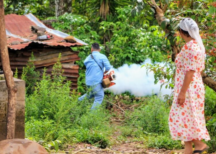 Gobierno hace jornadas de fumigación contra el Dengue, Zika y Chikungunya a nivel nacional