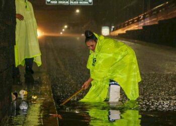 FOTOS | Graves inundaciones en el Gran San Salvador a causa de las lluvias