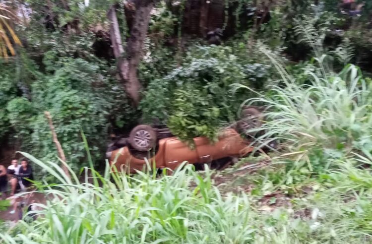 Seis lesionados deja accidente de tránsito en Sonsonate