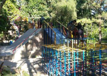 Parque Saburo Hirao habilita un canopy y un teleférico infantil