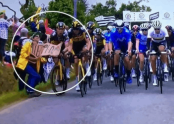 Detienen a la espectadora que provocó la caída masiva de ciclistas durante el Tour de Francia 2021