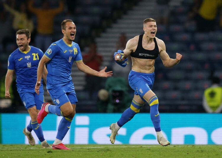 Ucrania logra triunfo agónico ante Suecia en tiempos extra