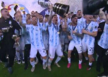 Otro maracanazo: Argentina le ganó 1-0 a Brasil y se consagró campeón de la Copa América