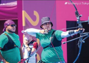 Mexicanos Valencia y Álvarez celebran en tiro con arco un bronce que «significa miles de cosas»