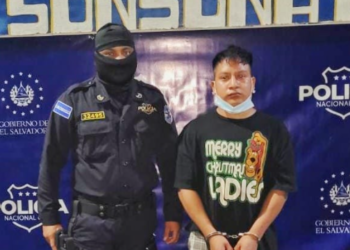 PNC captura a pandillero por violación y extorsión en Sonsonate