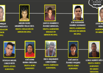 FGR y la PNC logra la captura de 10 acusados de delitos sexuales, estafa, amenazas y hurto