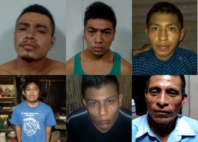 PNC captura a 6 pandilleros acusados de homicidio y privación de libertad en Sonsonate