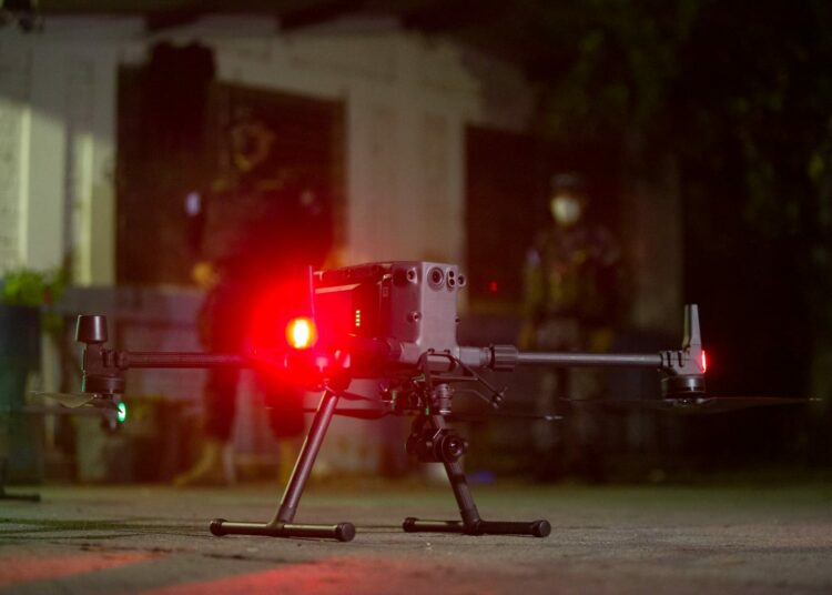 Gabinete de Seguridad inicia patrullajes aéreos no tripulados con drones de última generación