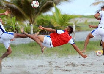 DT Rudis Gallo casi tiene definida la nómina de los jugadores que viajarán al Mundial de Fútbol Playa en Rusia 2021