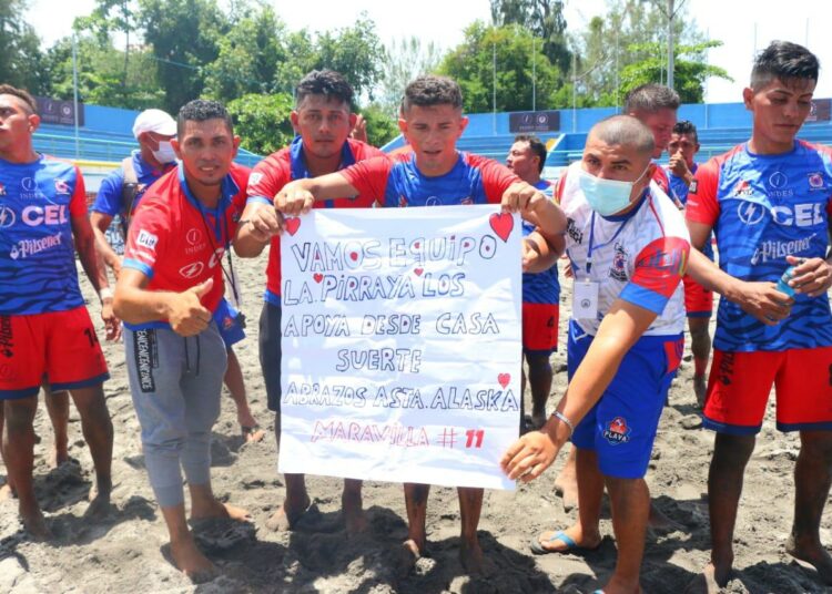 La Liga de Fútbol Playa recibió apoyo desde Alaska