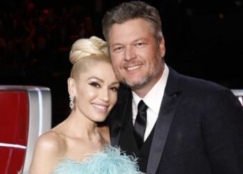 Gwen Stefani contrajo matrimonio con Blake Shelton