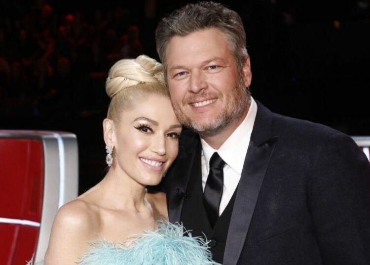 Gwen Stefani contrajo matrimonio con Blake Shelton