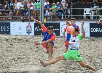 Rancho Viejo aguarda por rivales en los cuartos de final en la Liga de Fútbol Playa