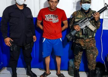 PNC captura a peligroso terrorista acusado de homicidio en Sonsonate