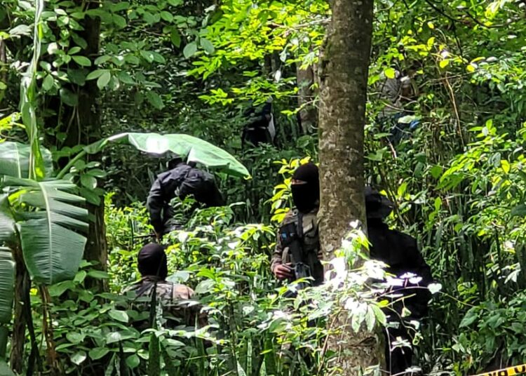 PNC y Fuerza Armada mantienen fuerte operativo de búsqueda tras crimen en Turín, Ahuachapán