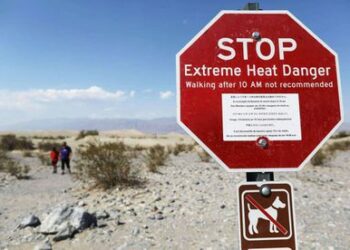 El Valle de la Muerte alcanza los 54,4 grados Celsius, muy cerca del récord mundial