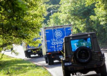 El Salvador inicia entrega de segundas vacunas contra el Covid-19 a Honduras