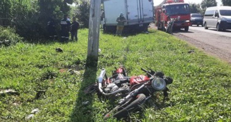 Accidente de tránsito deja 2 lesionados en Jiquilisco, Usulután