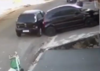 (VIDEO) Graban un inusual accidente automovilístico en Brasil con un final inesperado
