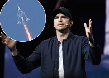 Ashton Kutcher vendió su pasaje de Virgin Galactic y ya no viajará al espacio