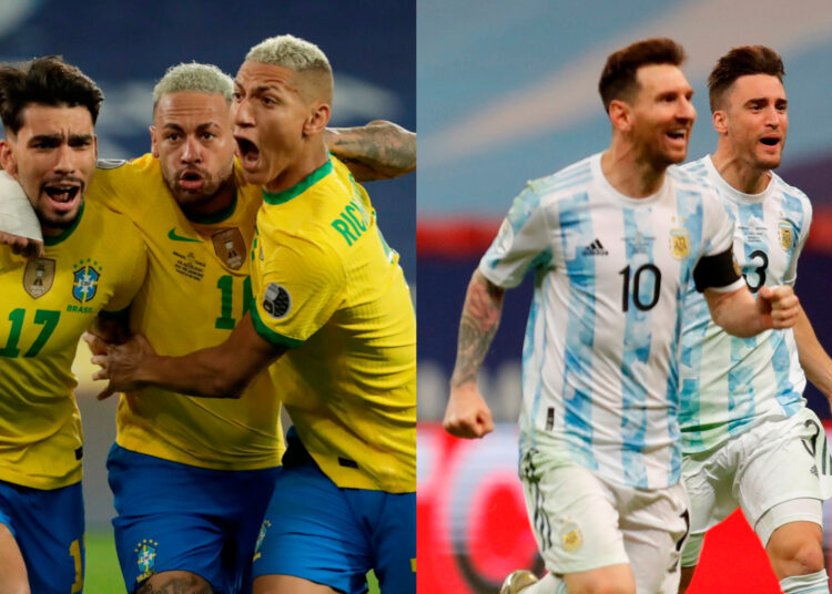 La final de los millones: cuánto valen los planteles de Brasil y Argentina y cuál es el jugador más cotizado