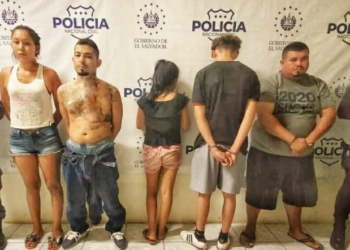 PNC captura a cinco terroristas por múltiples delitos en San Miguel